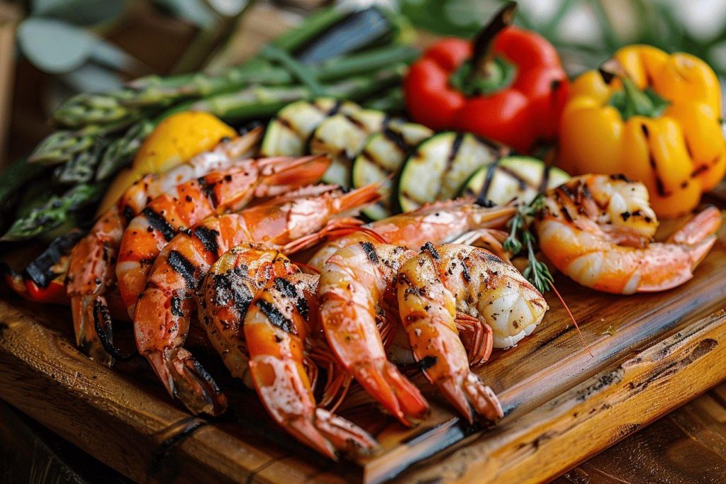 Quels légumes avec des gambas à la plancha ? Nos idées d’accompagnements