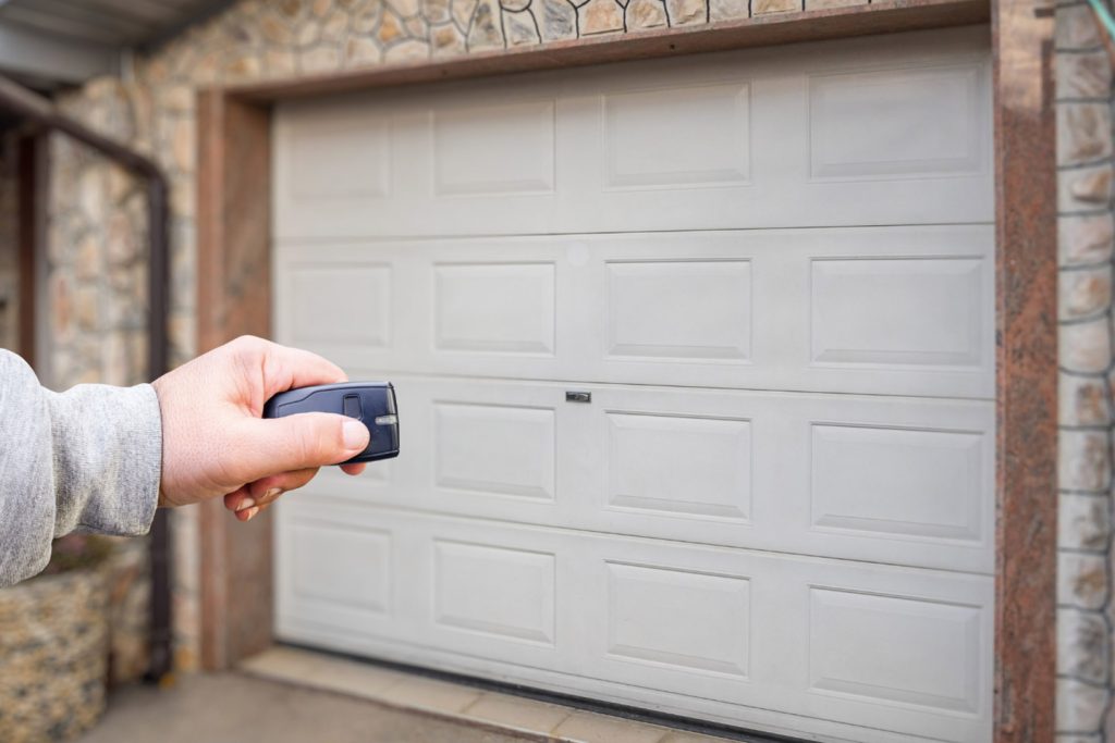 télécommande et garage