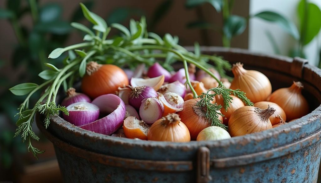 découvrez comment utiliser les oignons dans votre compost sans perturber l'équilibre de votre bac, pour un compostage efficace et équilibré.