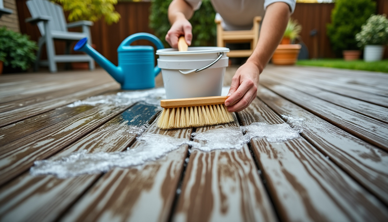 découvrez nos conseils pratiques pour nettoyer une terrasse composite efficacement sans l'endommager, et préserver sa beauté durablement.