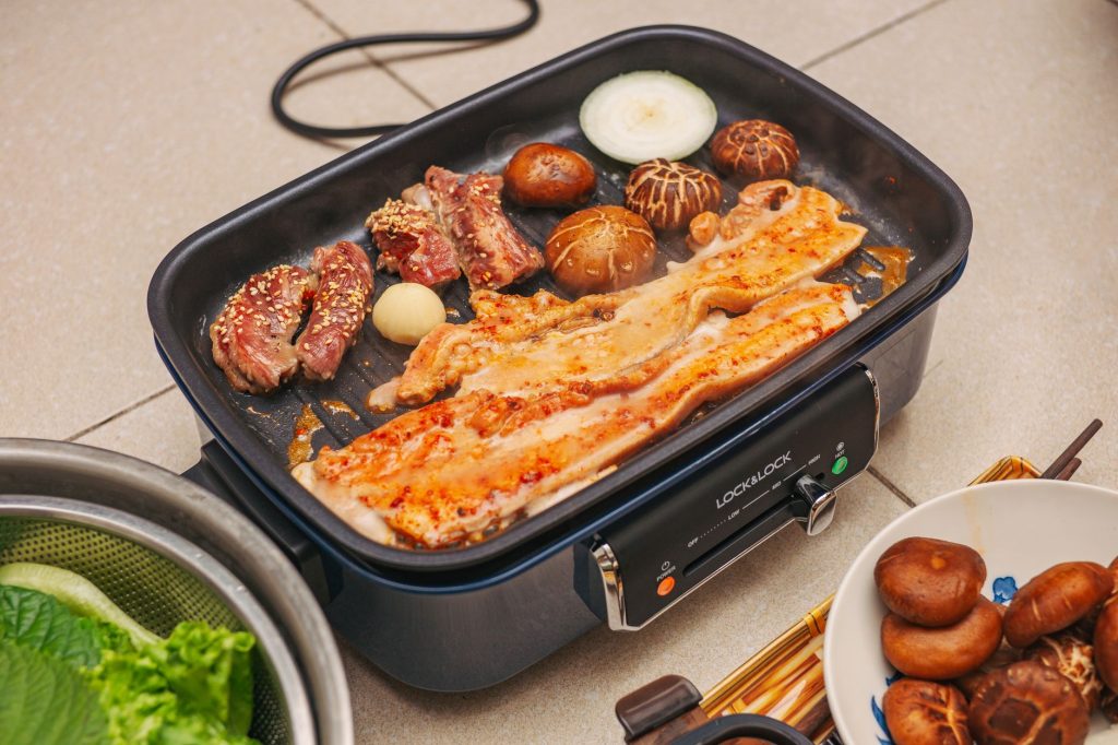 Avis plancha électrique ou gaz — plancha électrique cuisson légumes
