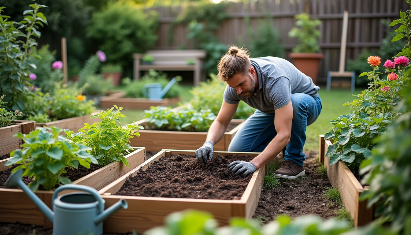 découvrez combien de terreau utiliser par mètre carré pour votre potager, avec des conseils sur les quantités idéales et les mélanges recommandés pour un jardin fertile et productif.