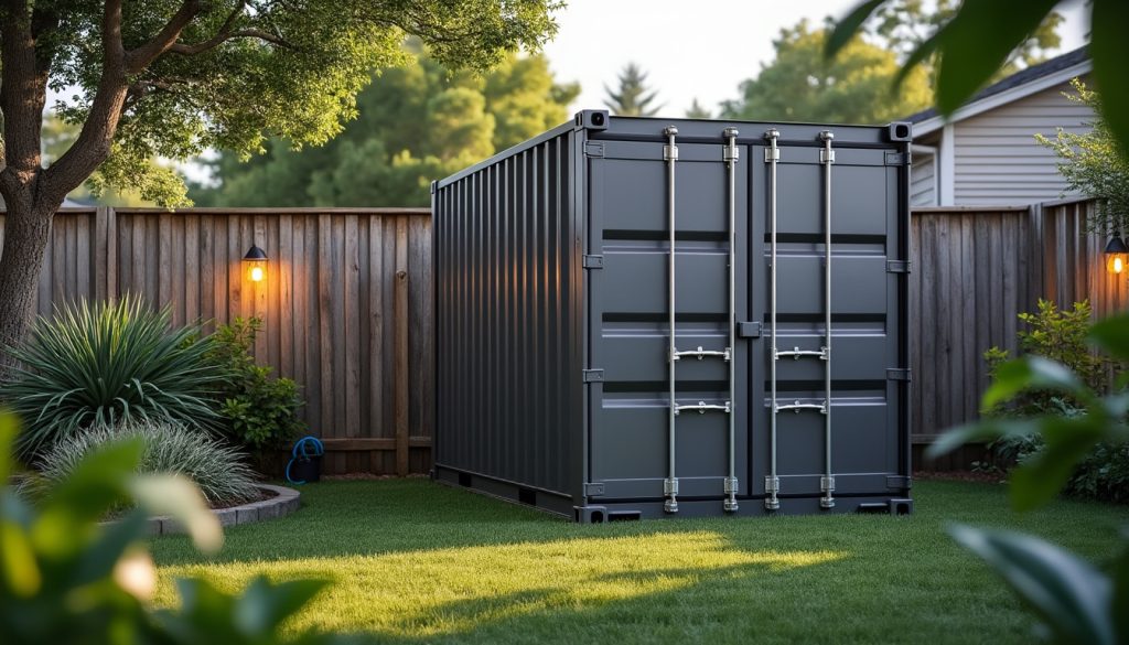 découvrez si vous pouvez installer un container dans votre jardin et quelles sont les règles d’urbanisme à respecter pour être en conformité avec la loi.