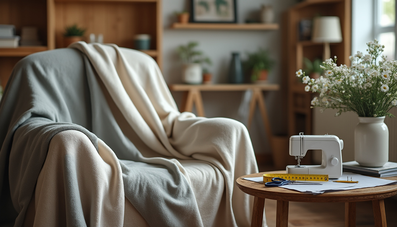 découvrez comment confectionner une housse de fauteuil étape par étape, avec des conseils pour prendre les mesures précises et réussir le montage facilement.