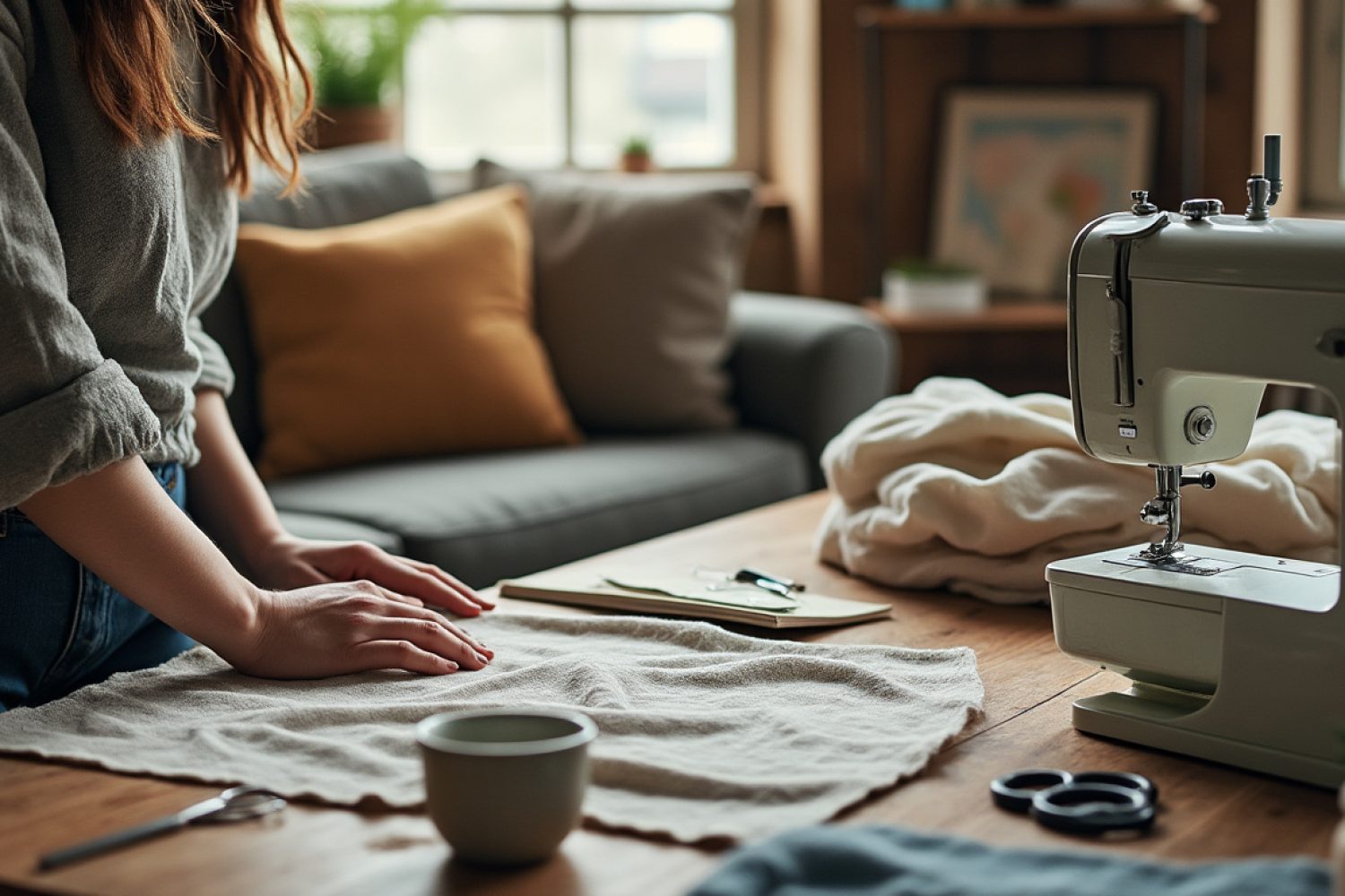Comment coudre des housses de canapé : conseils techniques et finitions