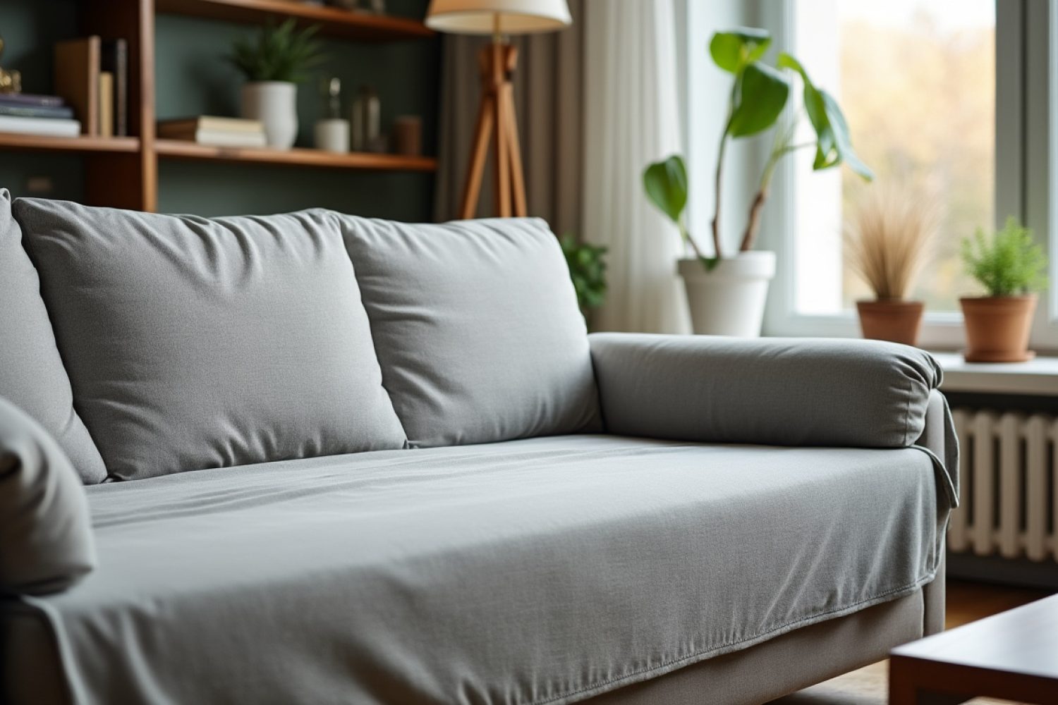 Comment mettre une housse de canapé sans plis ni surplus