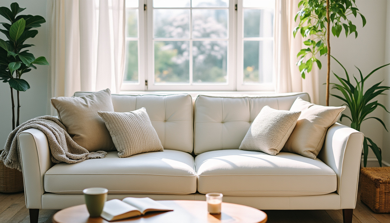 découvrez nos conseils efficaces pour nettoyer un canapé en cuir blanc sans risque de jaunissement et conserver son éclat naturel.