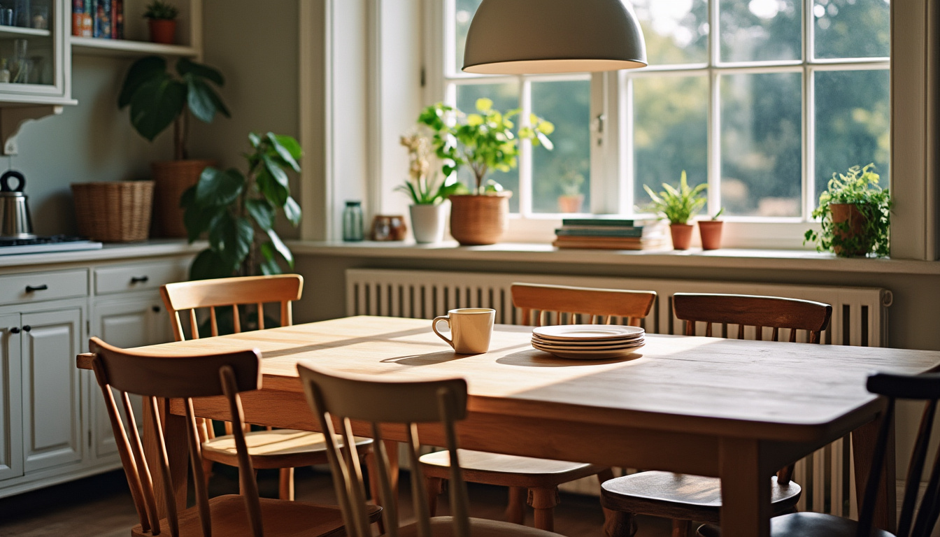 découvrez quelle hauteur de chaise est idéale pour une table de 80 cm afin d'assurer un confort optimal lors de vos repas.