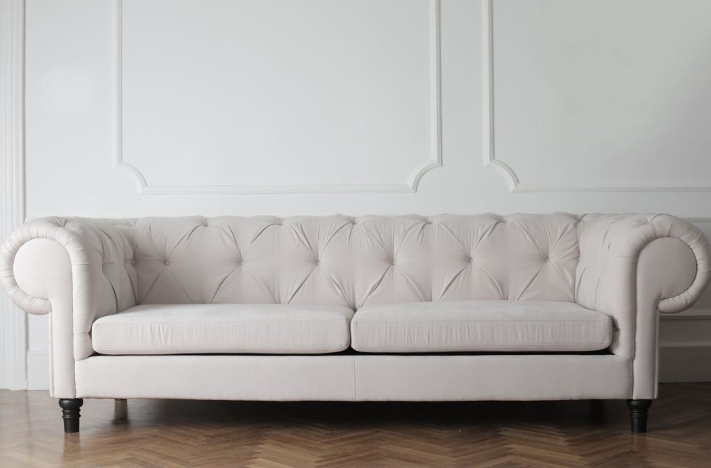 Comment nettoyer un canapé en — canapé en cuir blanc propre salon