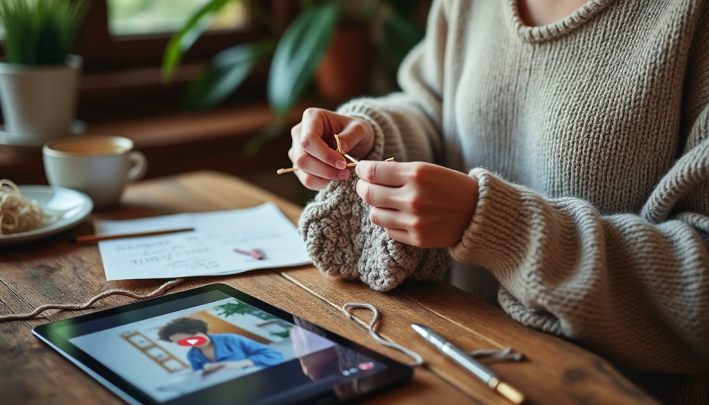 découvrez comment apprendre le tricot grâce à nos méthodes simples, vidéos explicatives et astuces pratiques pour progresser rapidement et avec plaisir.