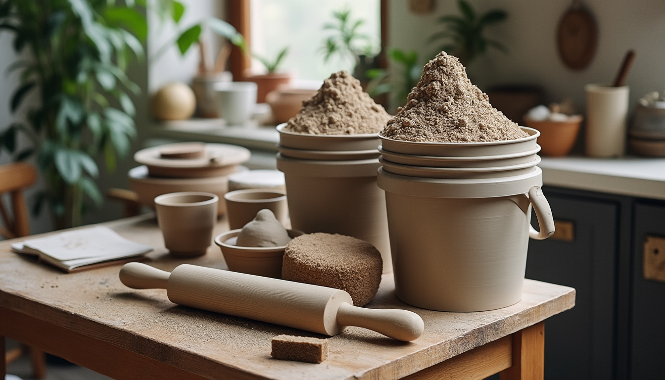 découvrez comment fabriquer facilement de l’argile pour poterie à la maison avec des ingrédients simples et des étapes claires, pour donner vie à vos créations artistiques.