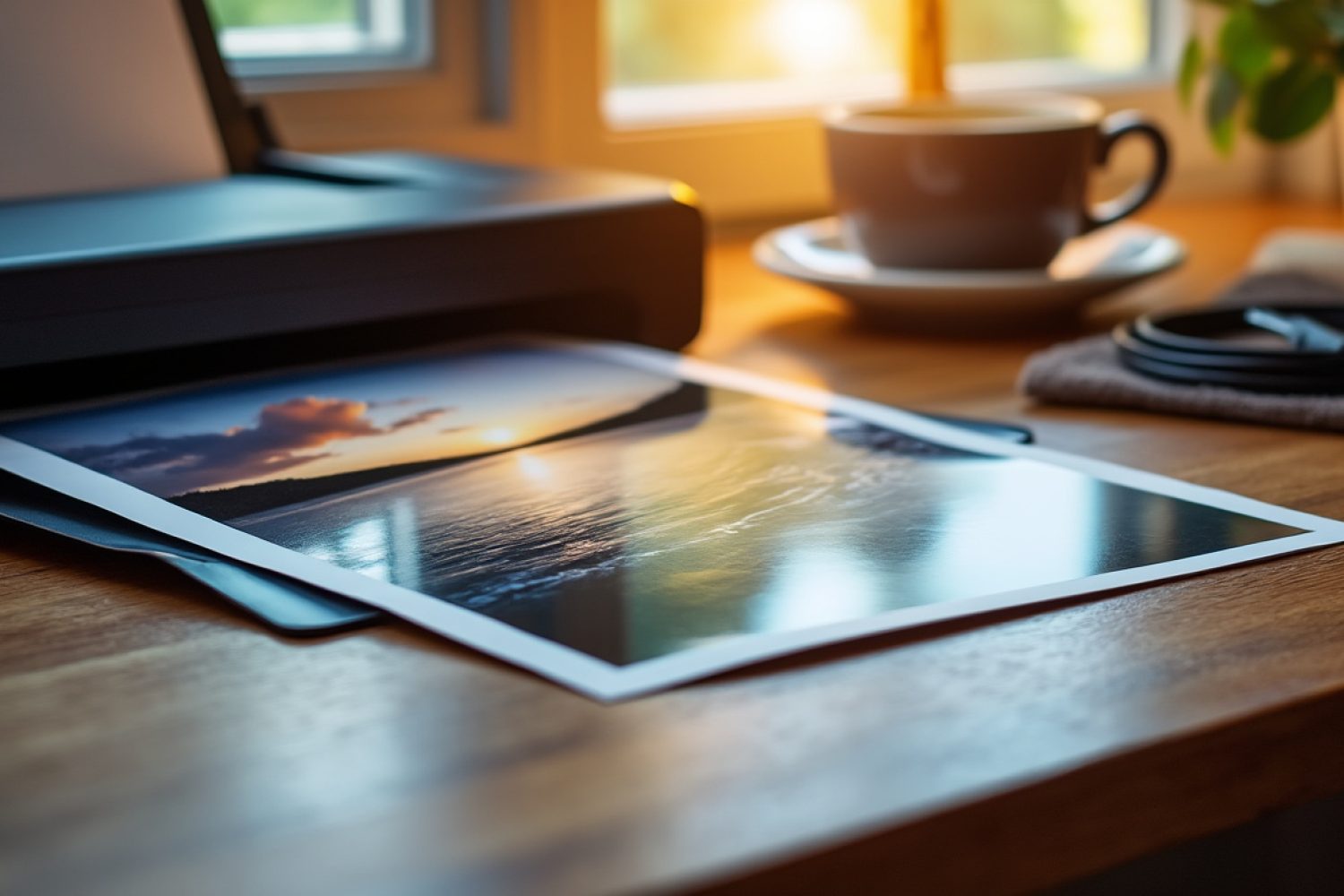 Comment imprimer sur papier photo brillant avec une imprimante maison