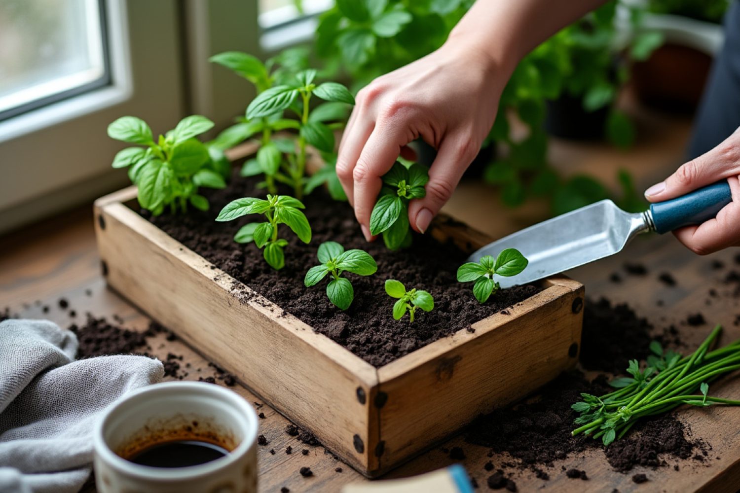 Quand planter des herbes aromatiques en jardinière : calendrier et conseils