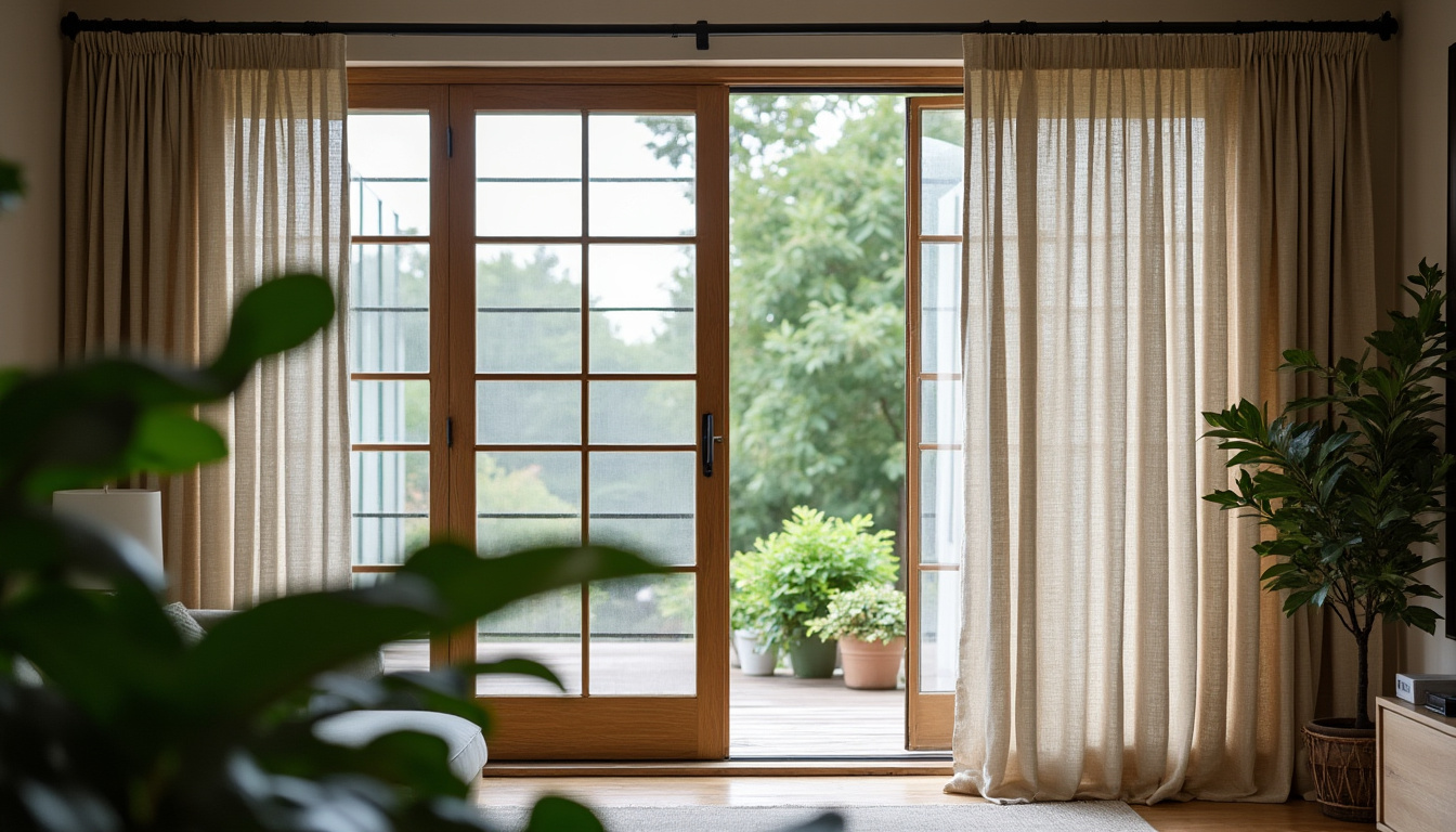 découvrez comment habiller une baie vitrée avec des rideaux, des stores et des solutions modernes pour allier style, confort et intimité.