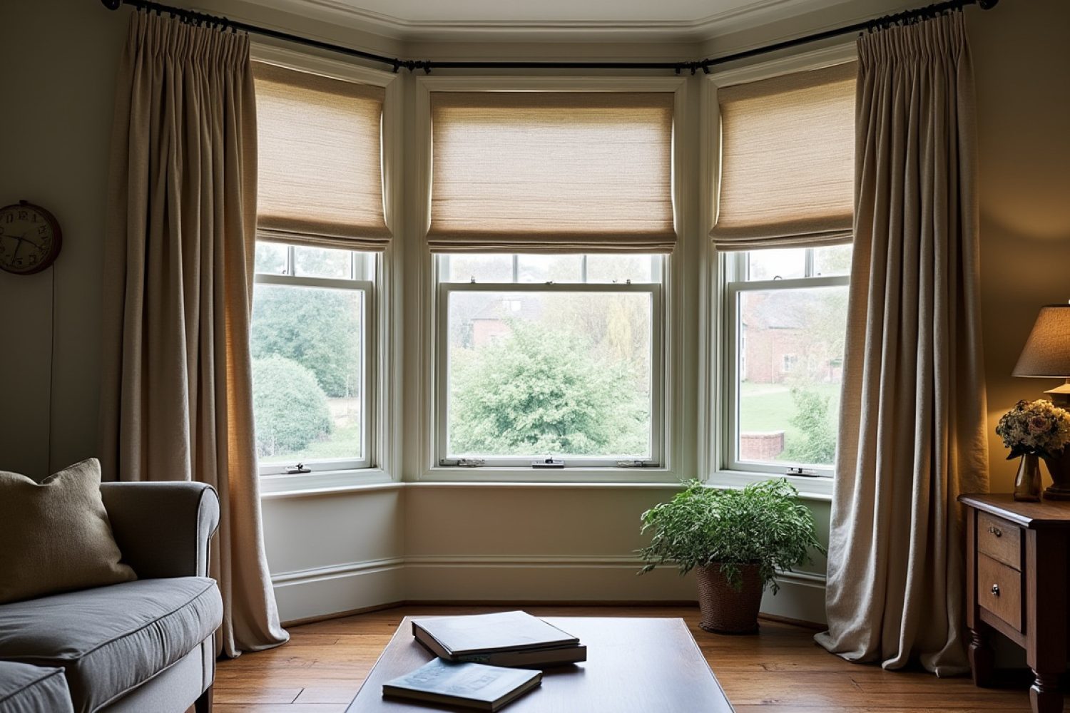 Comment habiller une baie vitrée : rideaux, stores et solutions modernes