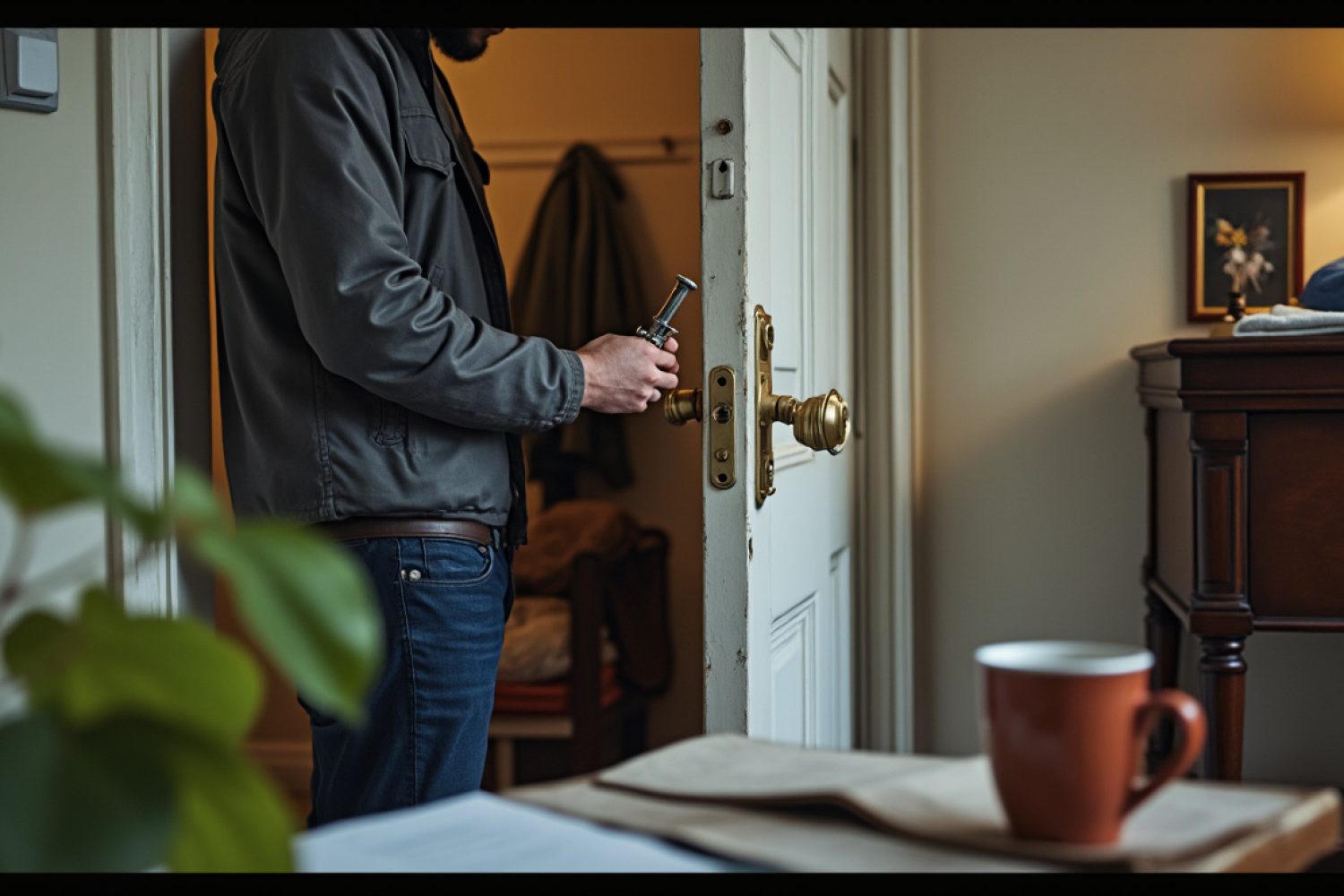 Peut-on changer la serrure quand le conjoint quitte le domicile ?