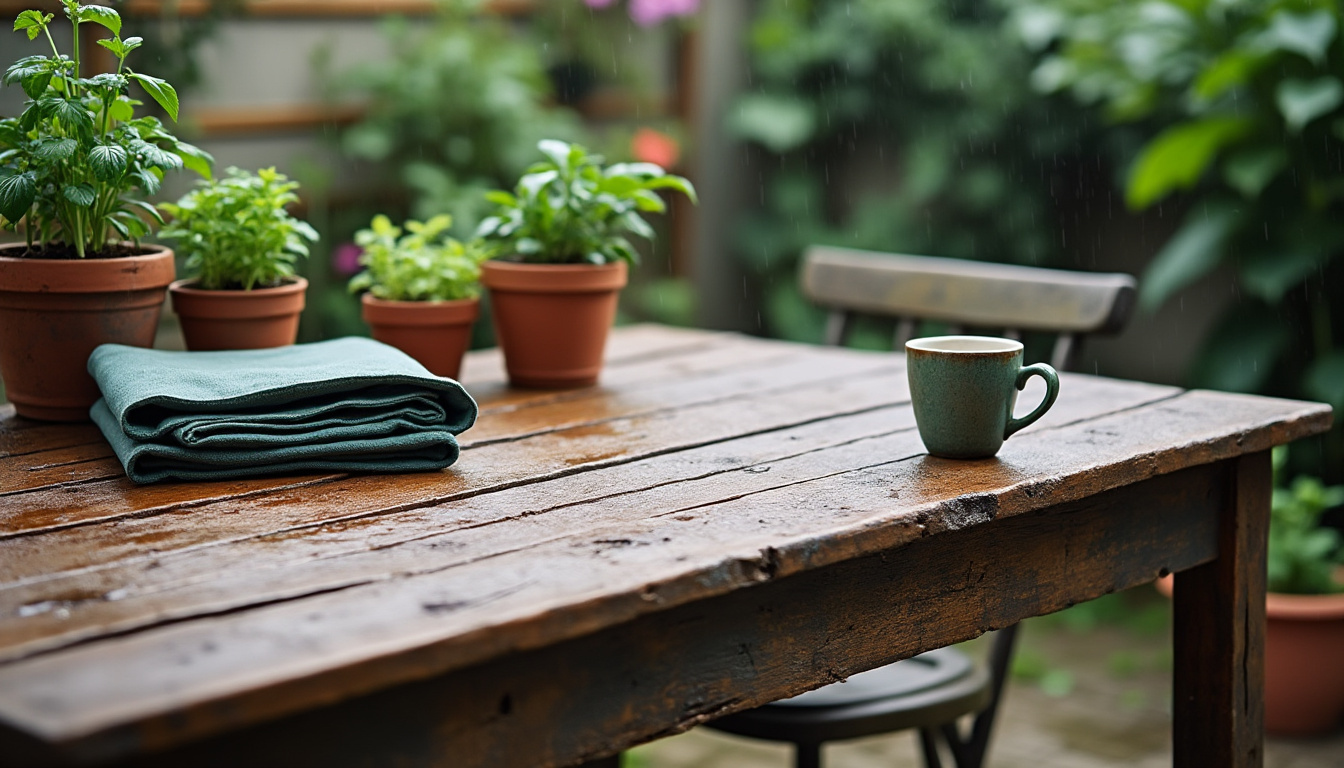 peut-on laisser une table en bois dehors toute l’année ? découvrez les essences adaptées, les traitements indispensables et les conseils pour la protéger.
