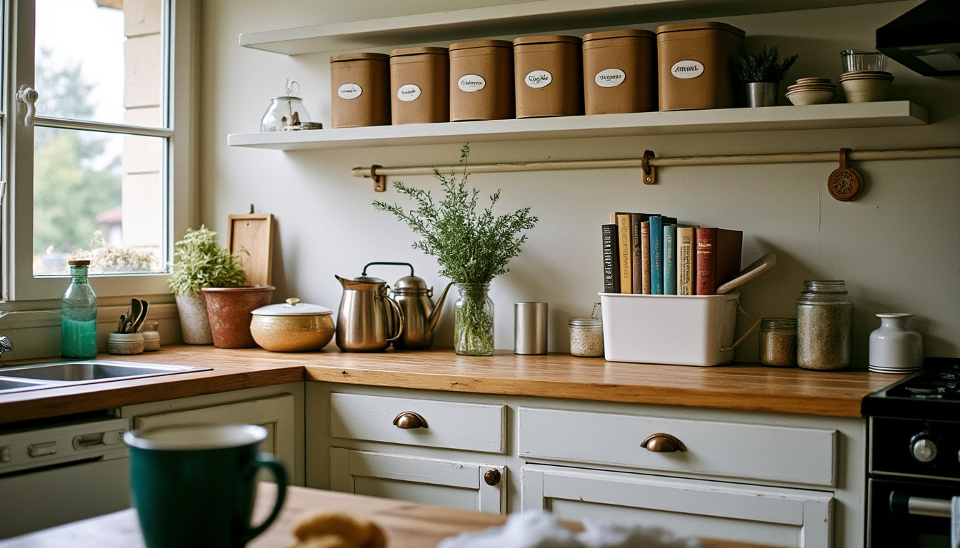 découvrez comment décorer et aménager l’espace au-dessus de vos meubles de cuisine : idées déco, rangements pratiques et astuces pour optimiser chaque recoin.